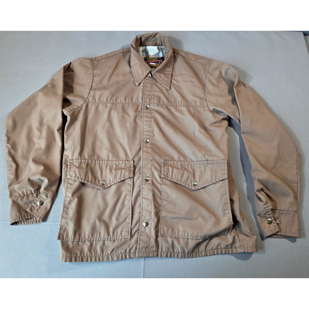 Vintage Walls Jacket Mens Large Brown Blizzard-Pruf Insulated Western Cowboy